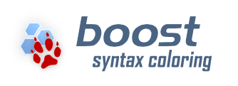 Boost Trac Syntax coloring